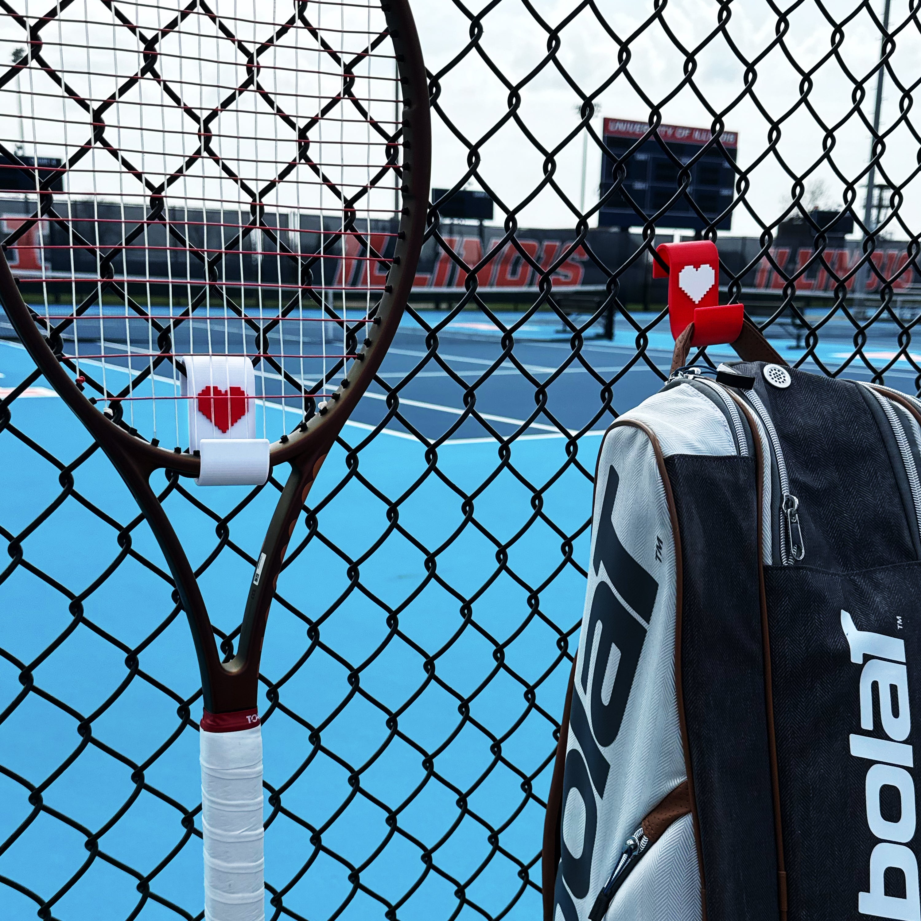 Durable Tennis fence hook