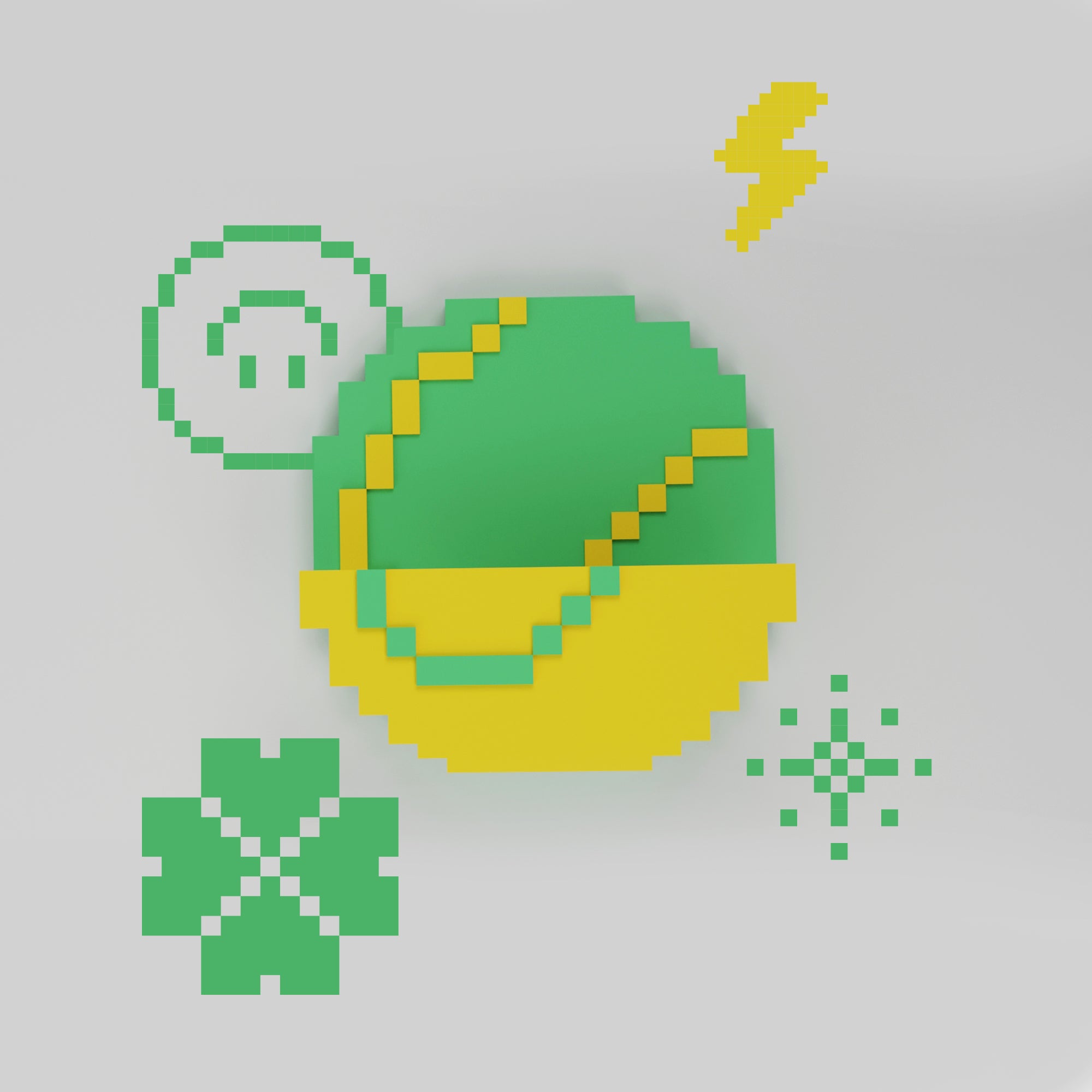 Tennis Racquet Holder - Pixel