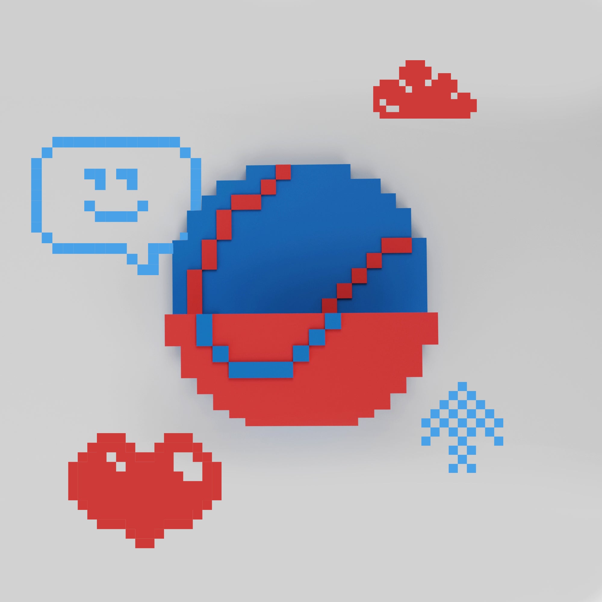 Tennis Racquet Holder - Pixel