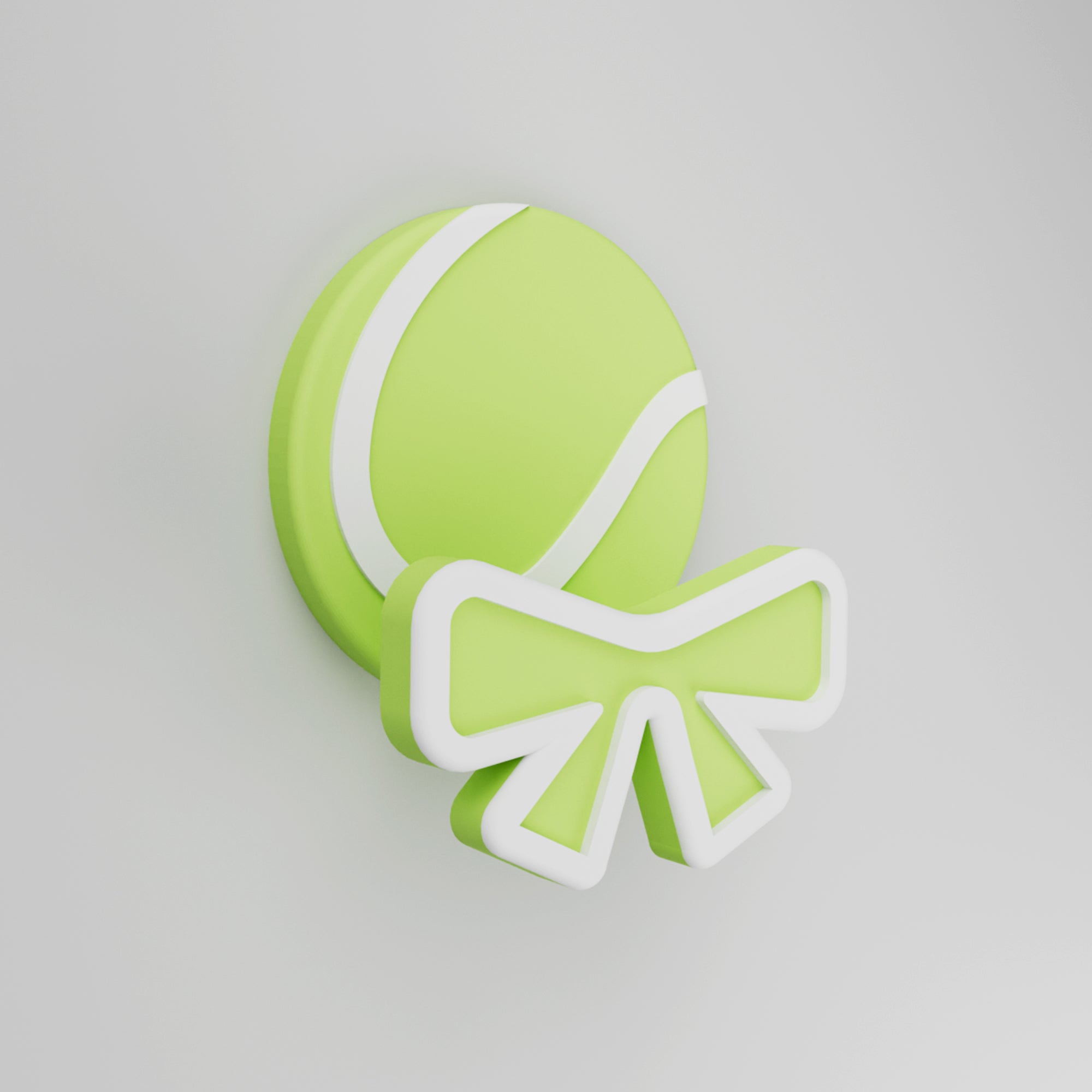 Tennis Racquet Holder - Bow