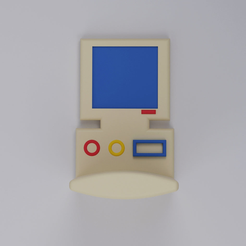 Retro PC style Headphone stand