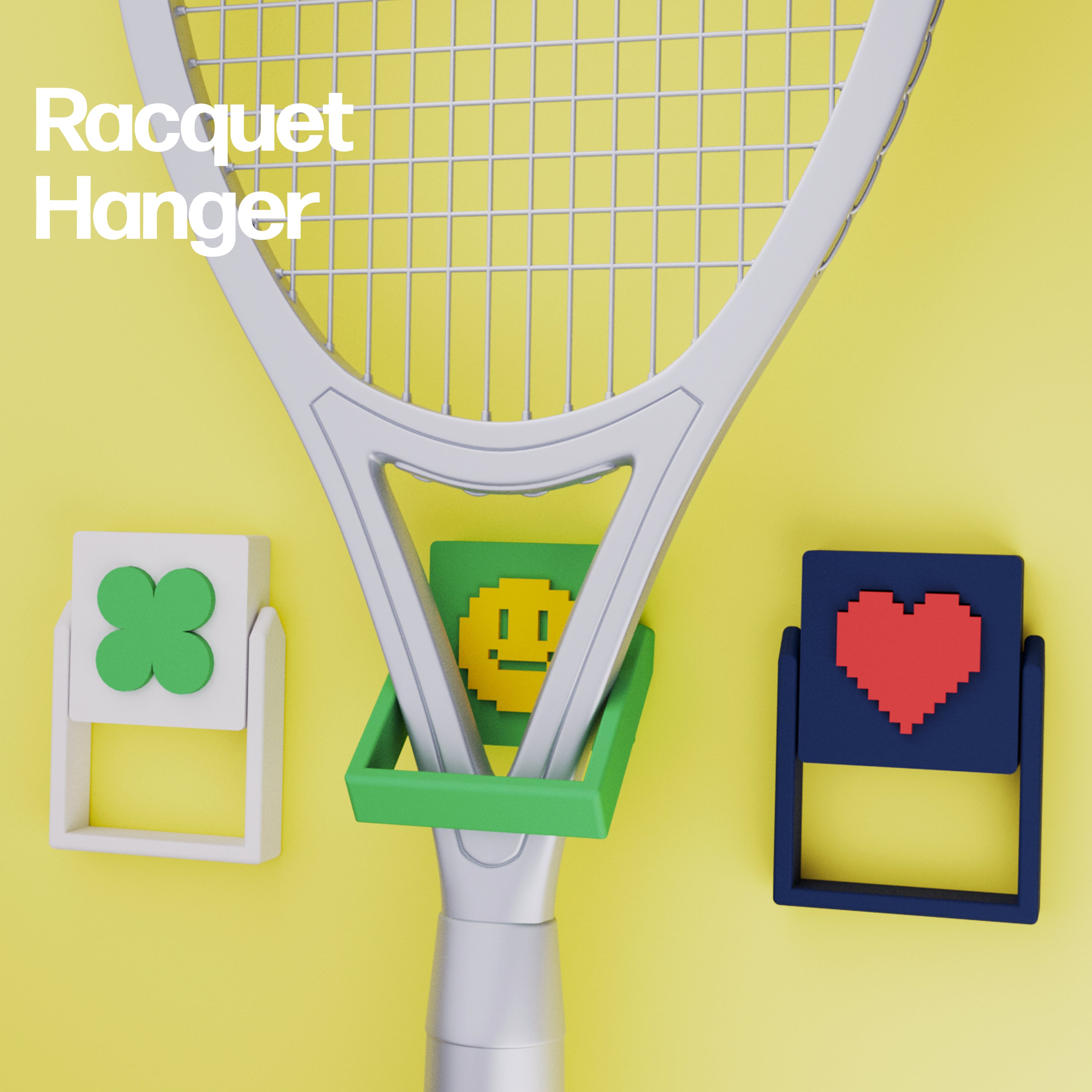 Tennis Racquet Holder - Flip Style