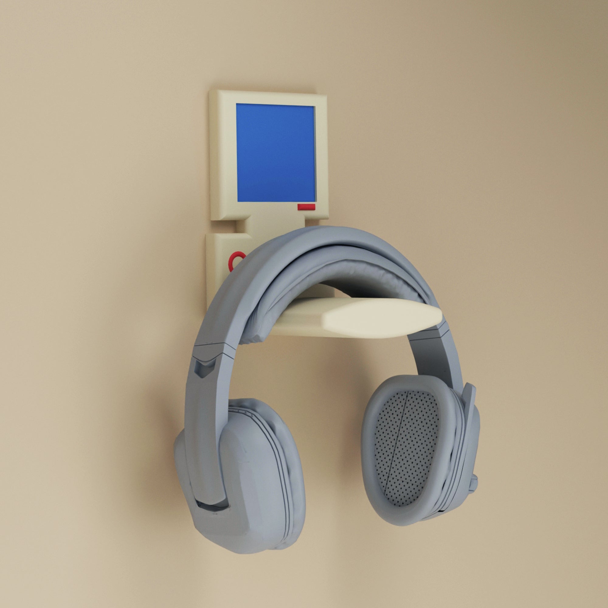 Retro PC style Headphone stand