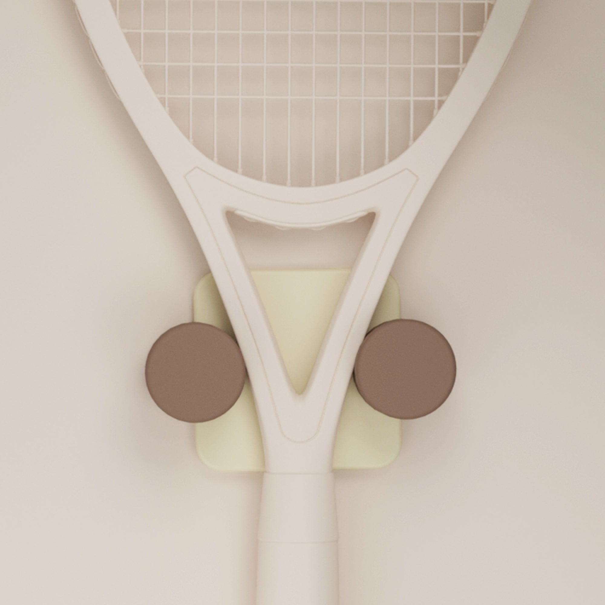 Tennis Racquet Holder - Minimalist