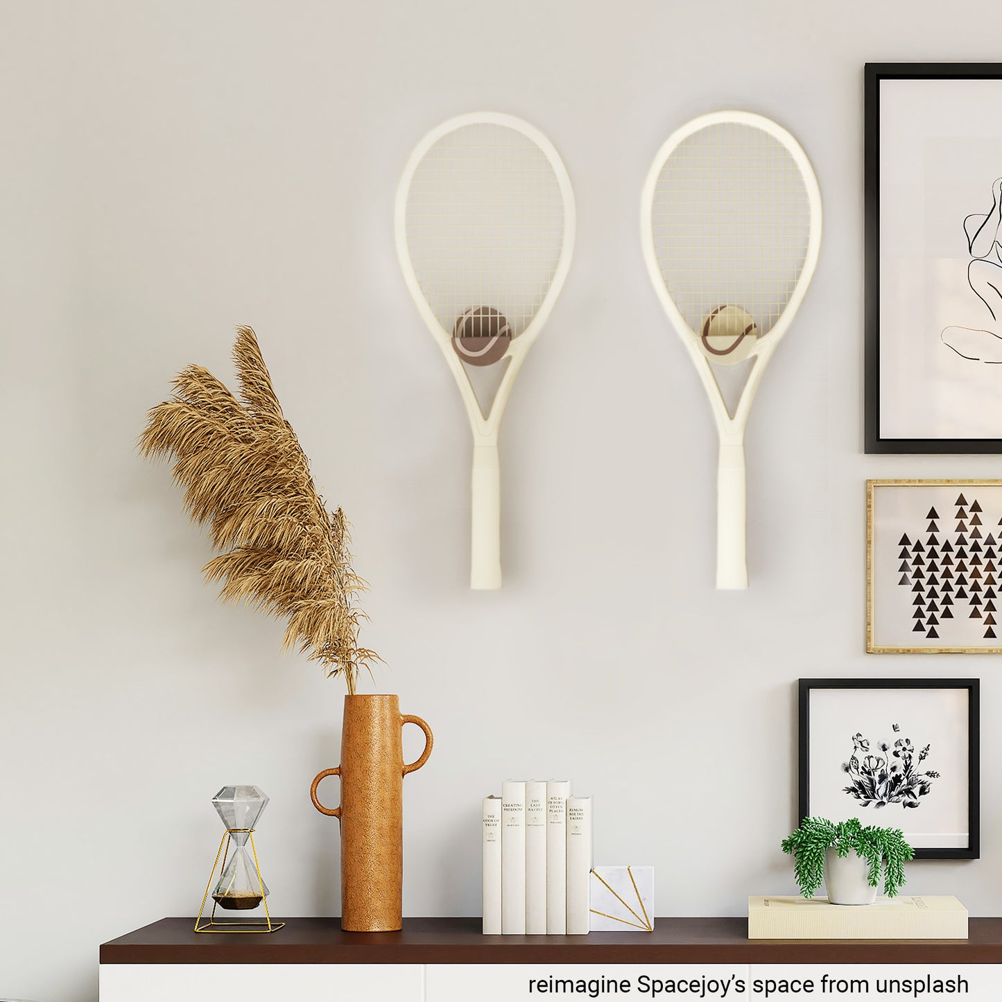 Tennis Racquet Holder - Interior