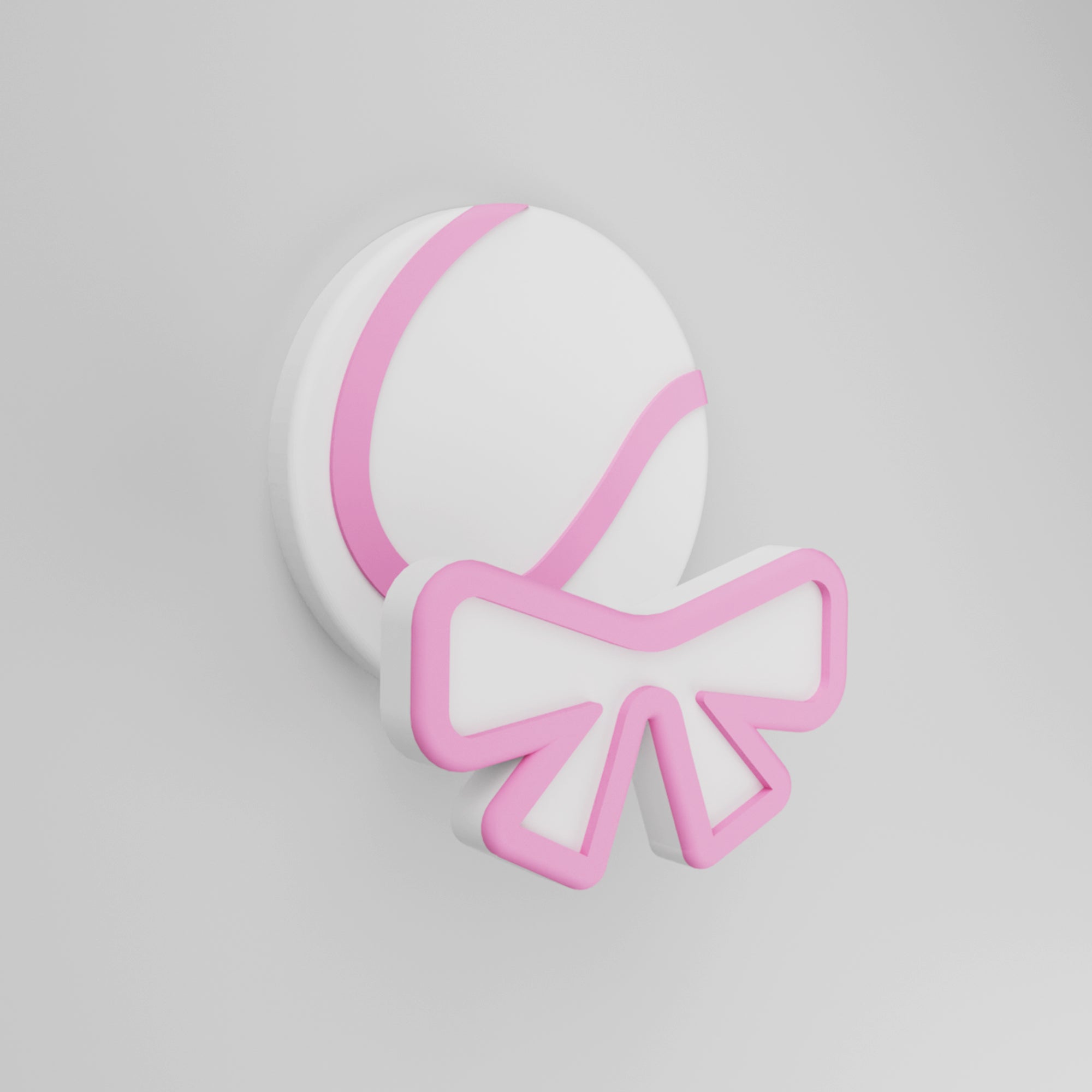 Tennis Racquet Holder - Bow