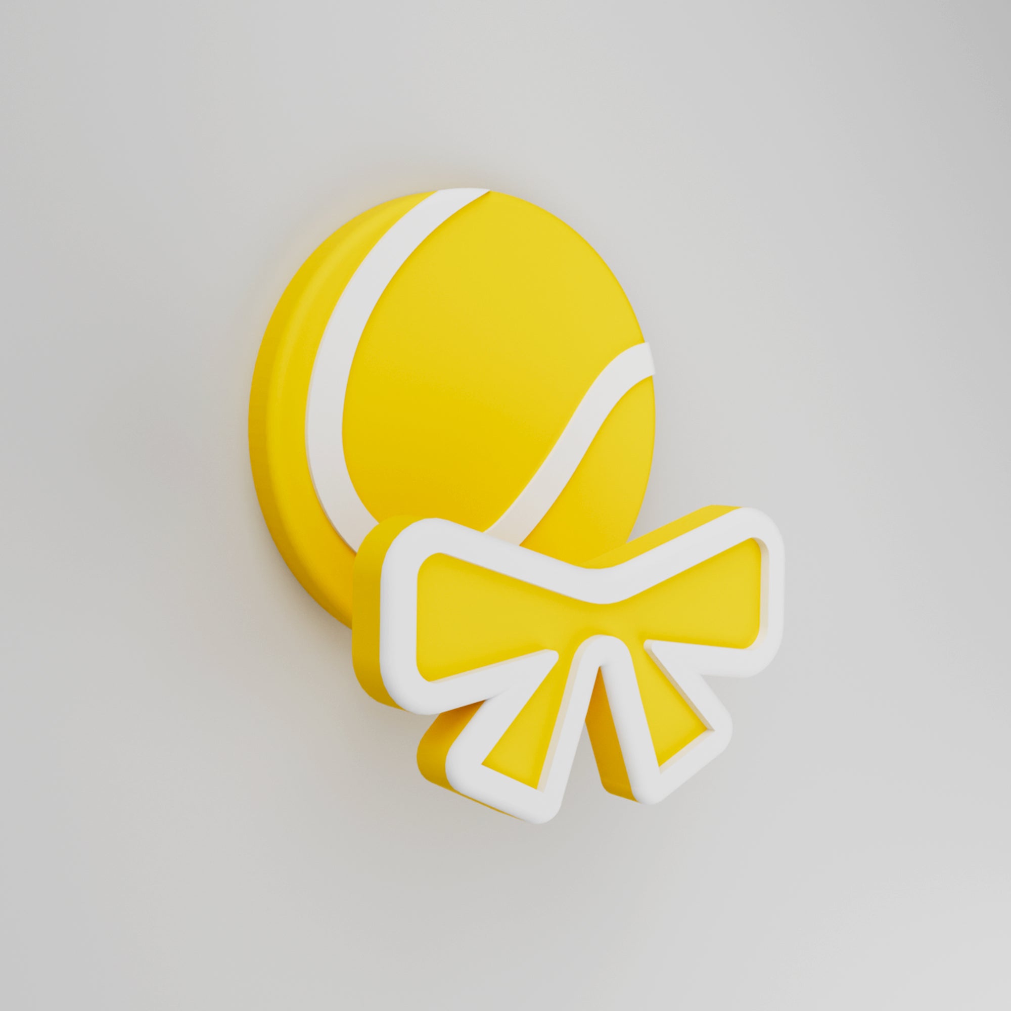 Tennis Racquet Holder - Bow