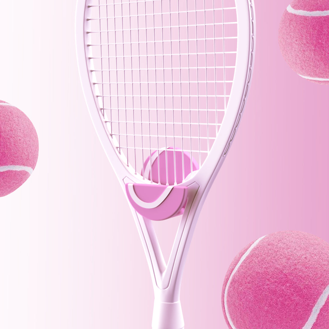 Stylish Tennis Racquet Holder - Team Pink