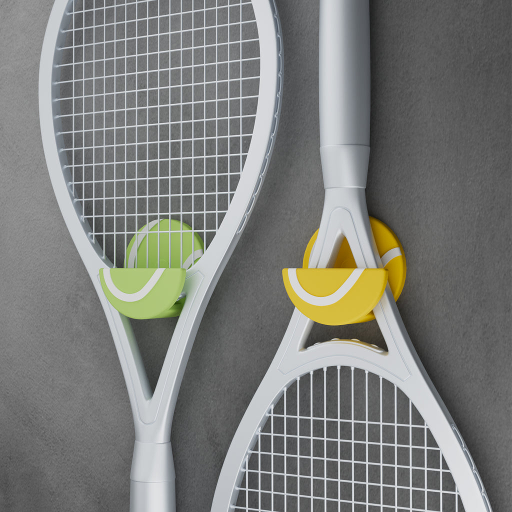 Tennis Racquet Holder - Wall Mounted