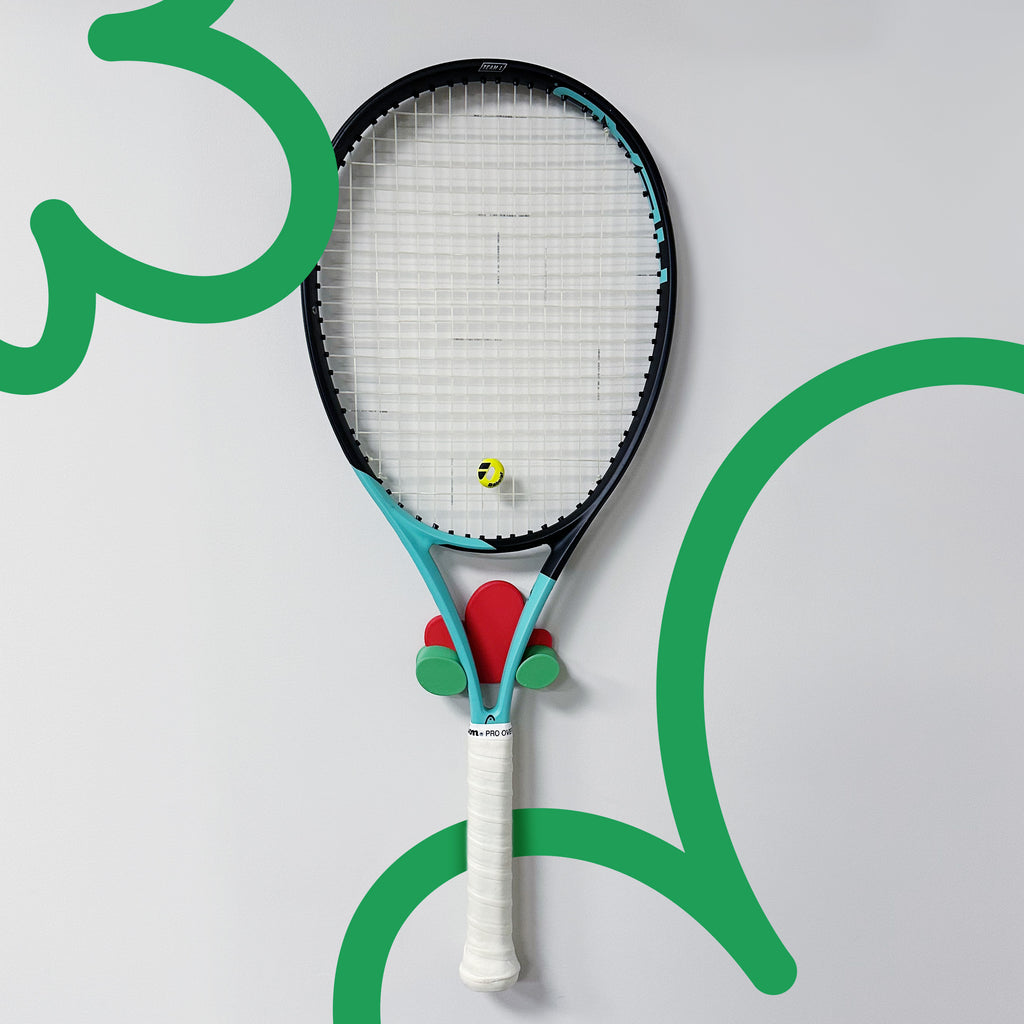 Tennis Racquet Holder - Abstract