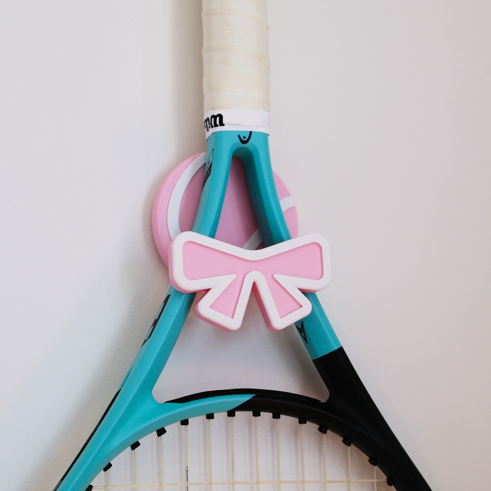 Tennis Racquet Holder - Bow