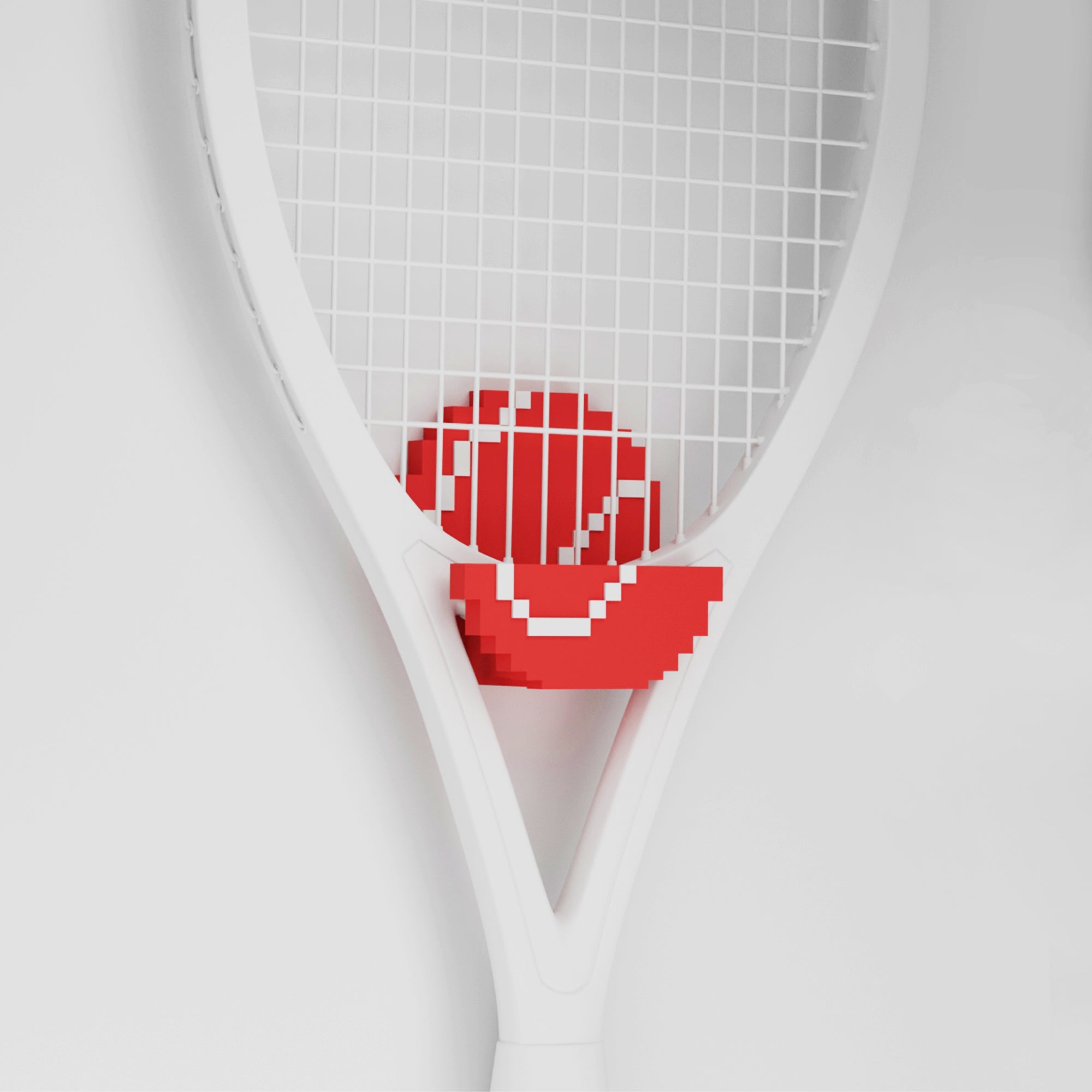 Tennis Racquet Holder - Pixel