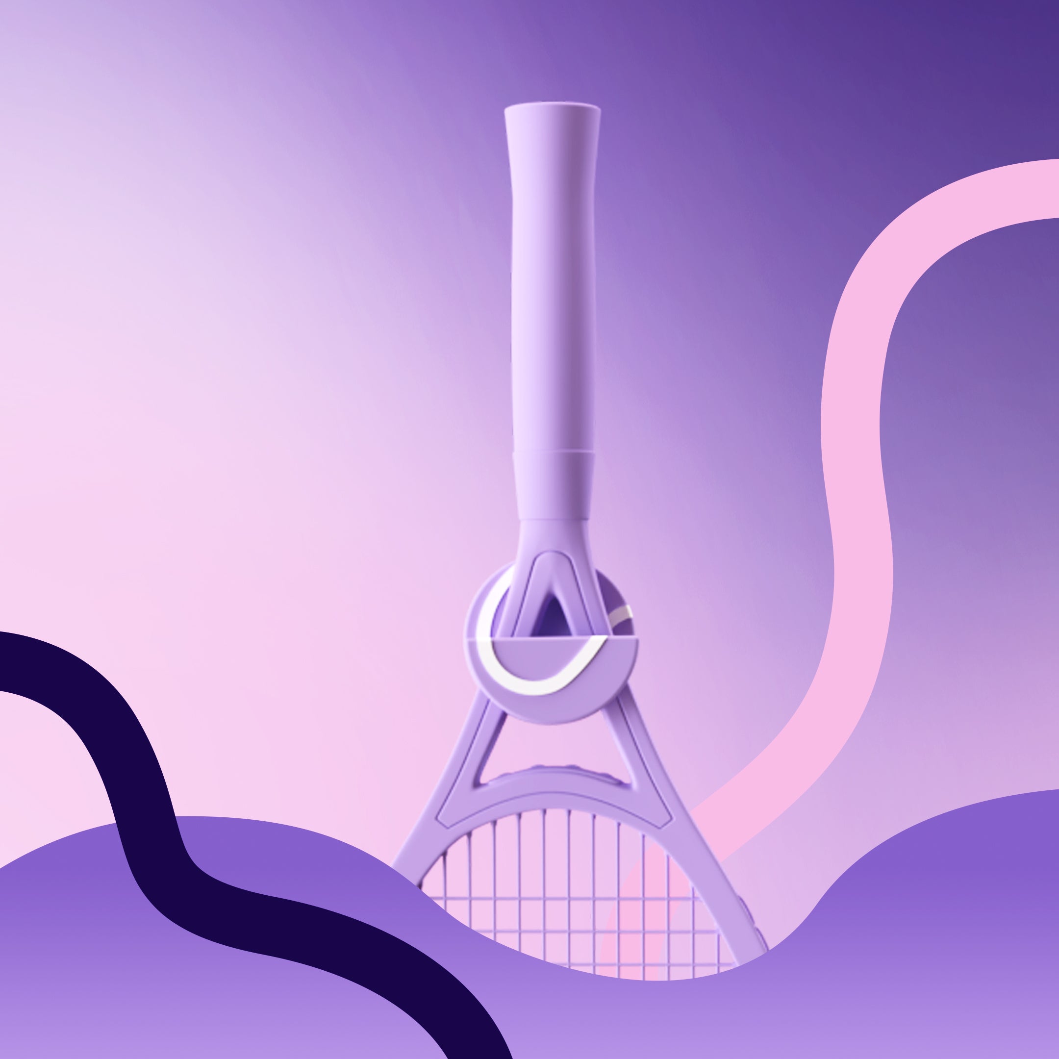 Paris 2024 Edition Tennis Racket Hanger