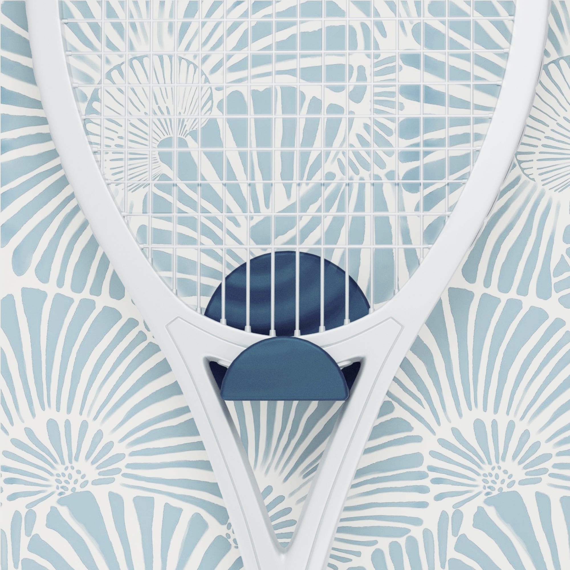 Tennis Racquet Holder - Wave
